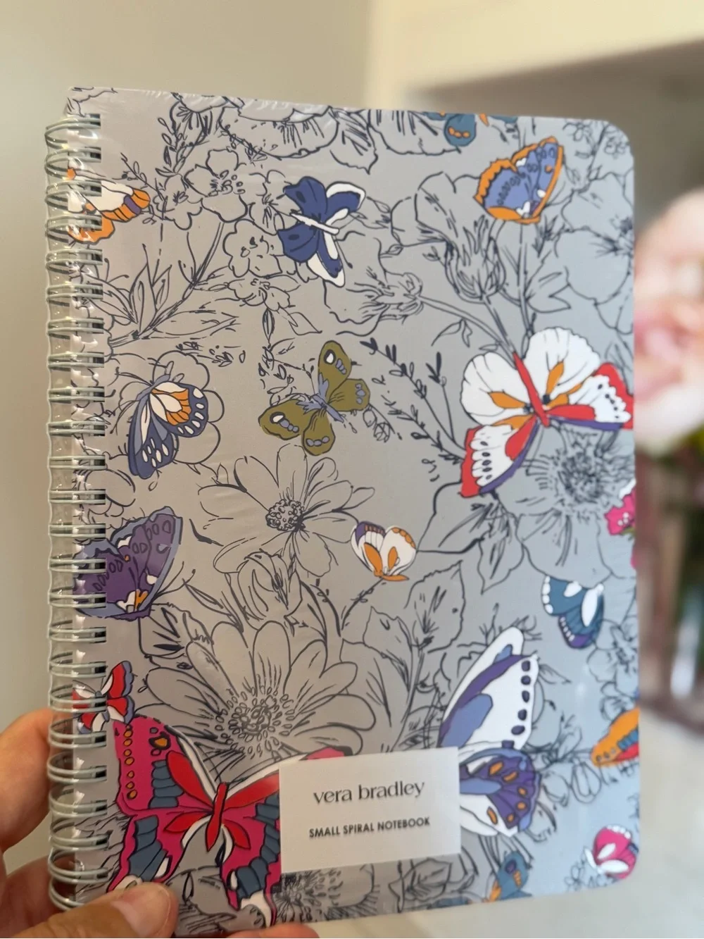 Vera Bradley multicolor butterfly 🦋 small spiral notebook journal 📓